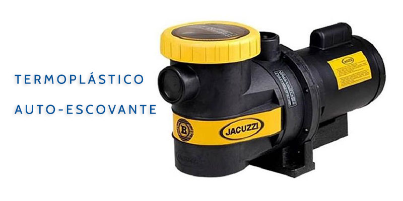 Bomba de Filtro Jacuzzi Termopástico Auto Escovante